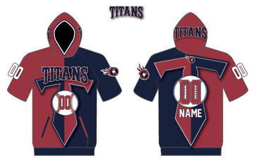 Picture of 2021 Titans Short Sleeve Hoodie