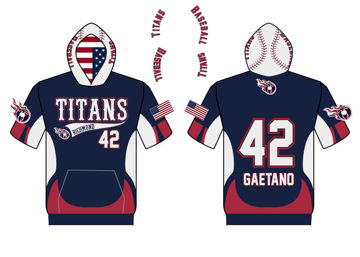 Picture of 2022 Titans Short Sleeve Hoodie