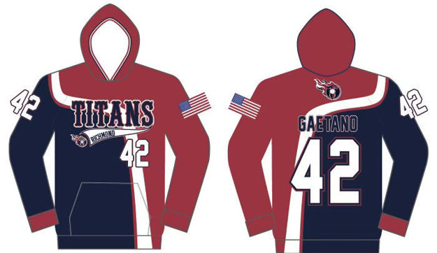 Picture of 2022 Fall Titans Hoodie Navy