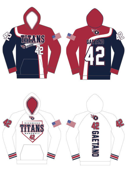 Picture of REVERSIBLE LIGHTWEIGHT Titans Hoodie