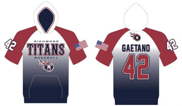 Picture of 2023 Titans Short Sleeve Hoodie