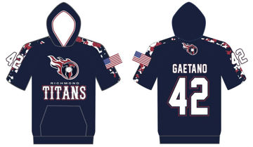 Picture of 2023 Titans Camo Short Sleeve Hoodie